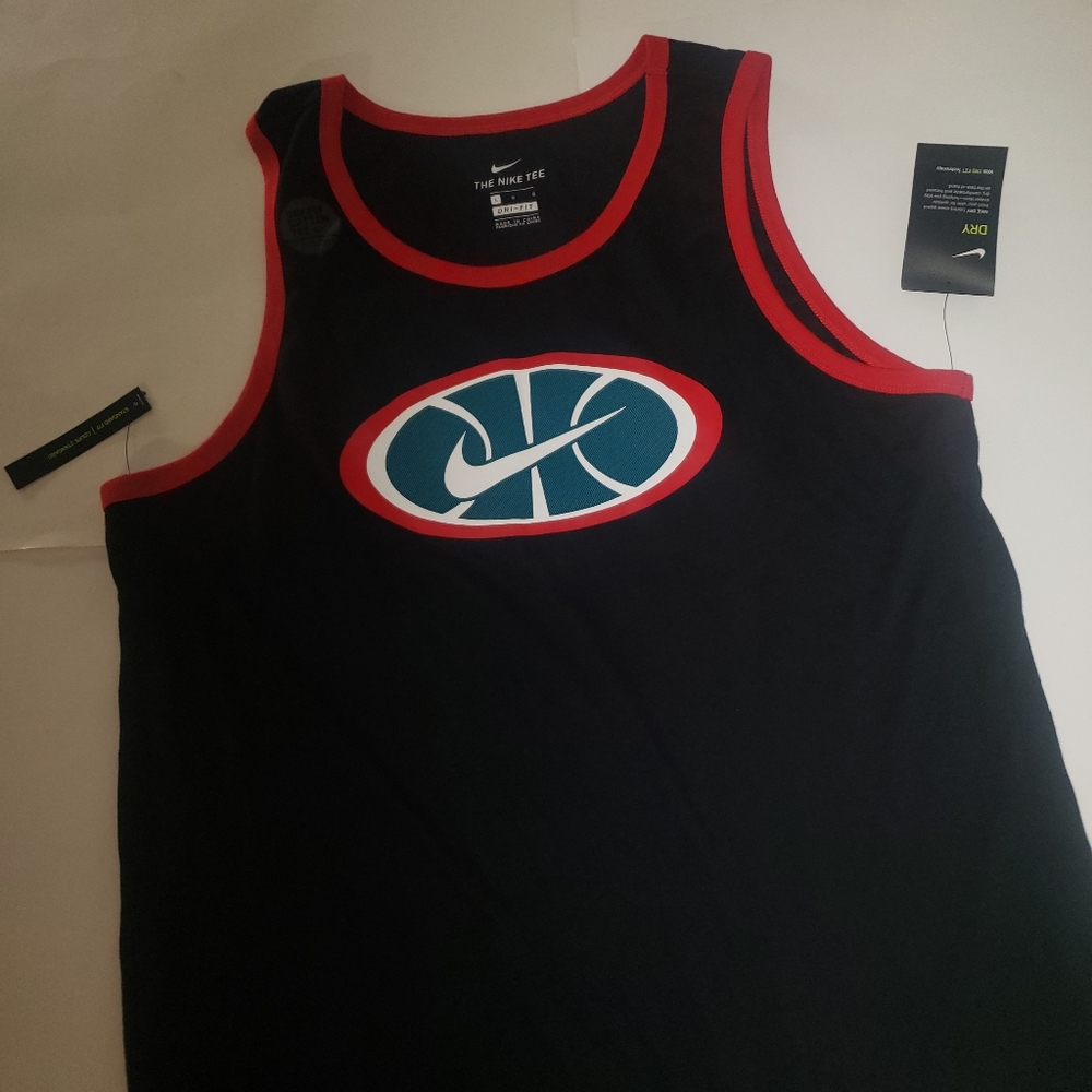 Nike Mens Dri-Fit Cotton Tank Top - Picture 2 of 9